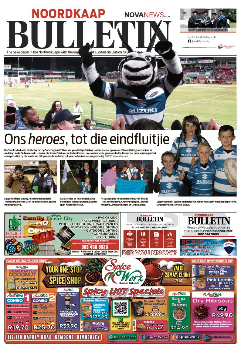 NoordkaapBulletin – E-publikasie 28 Mei 2026