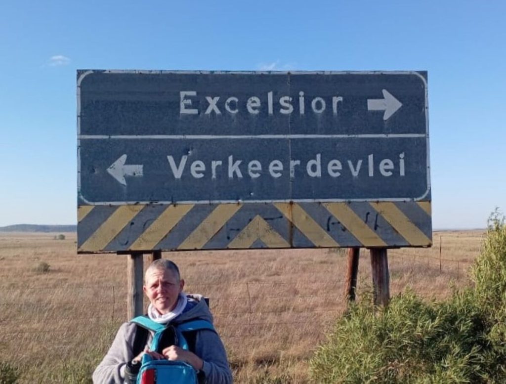 Vicky Verster op pad tussen Jan Kempdorp en Christiana.