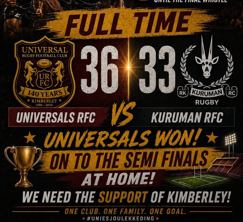 Universal RFC edge Kuruman in thriller to book Super League B semi final