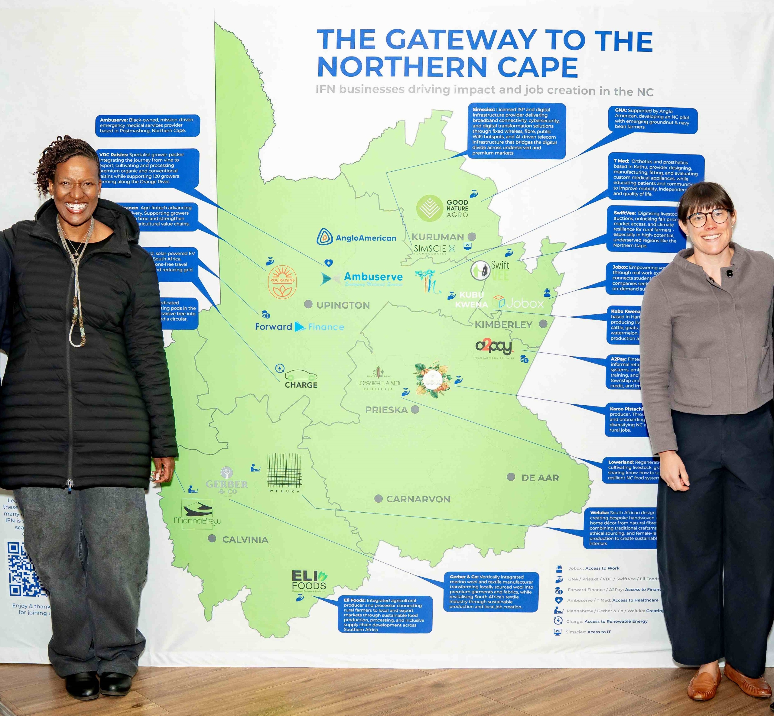 the Anglo American Impact Finance Network Ecosystem and Deal-making activation – took place in Kathu.