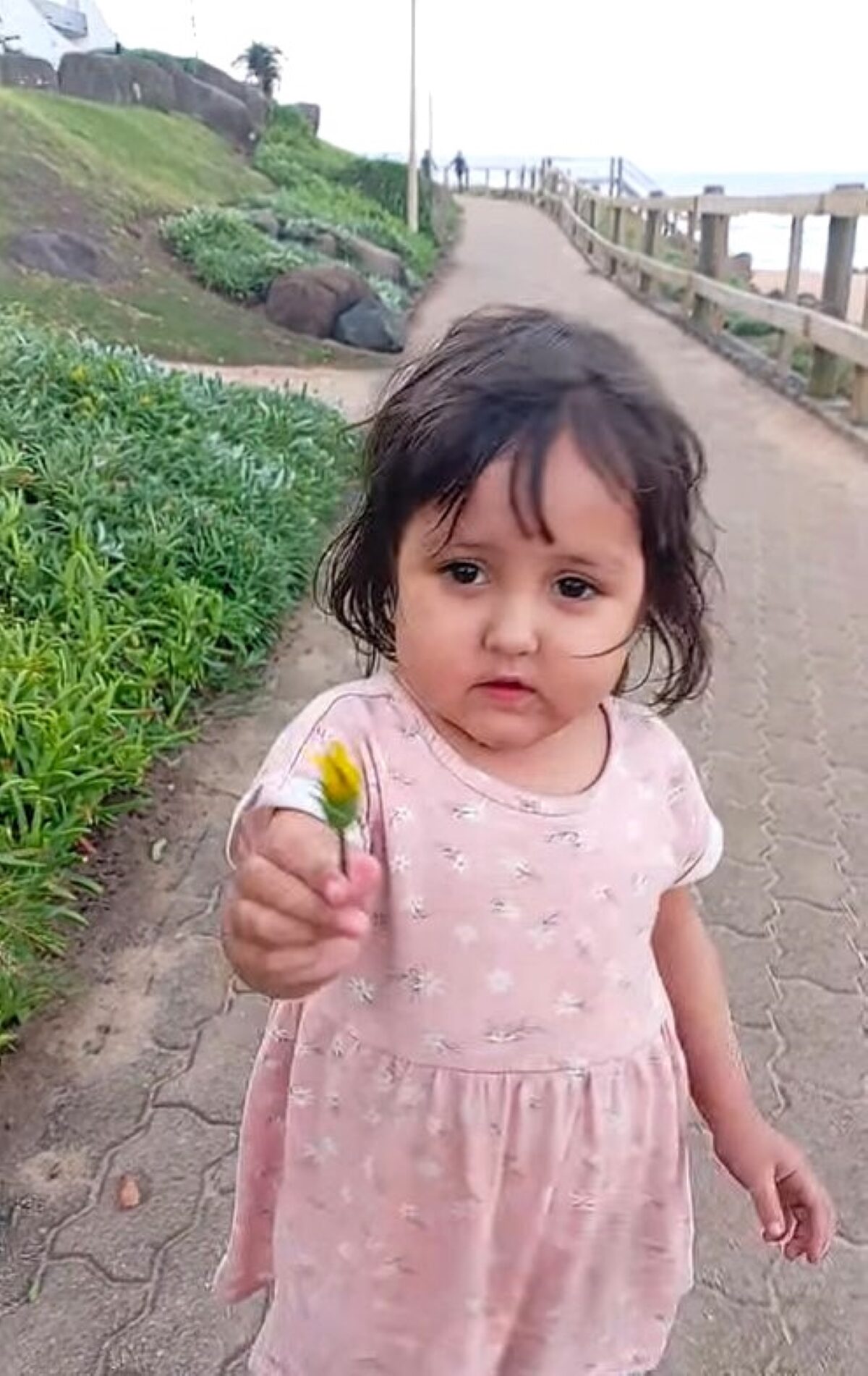 Lyra Verster met haar besoek aan Durban