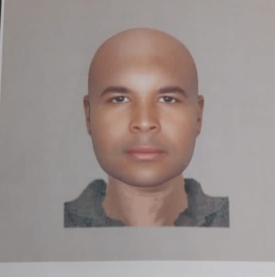 The identikit of an alleged suspect
