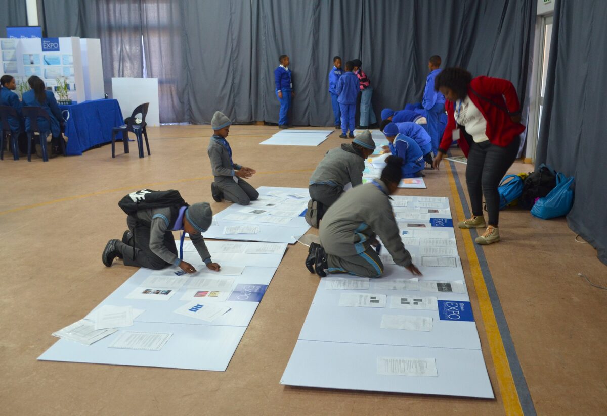 Participants of the Eskom Expo in the Kalahari Region.