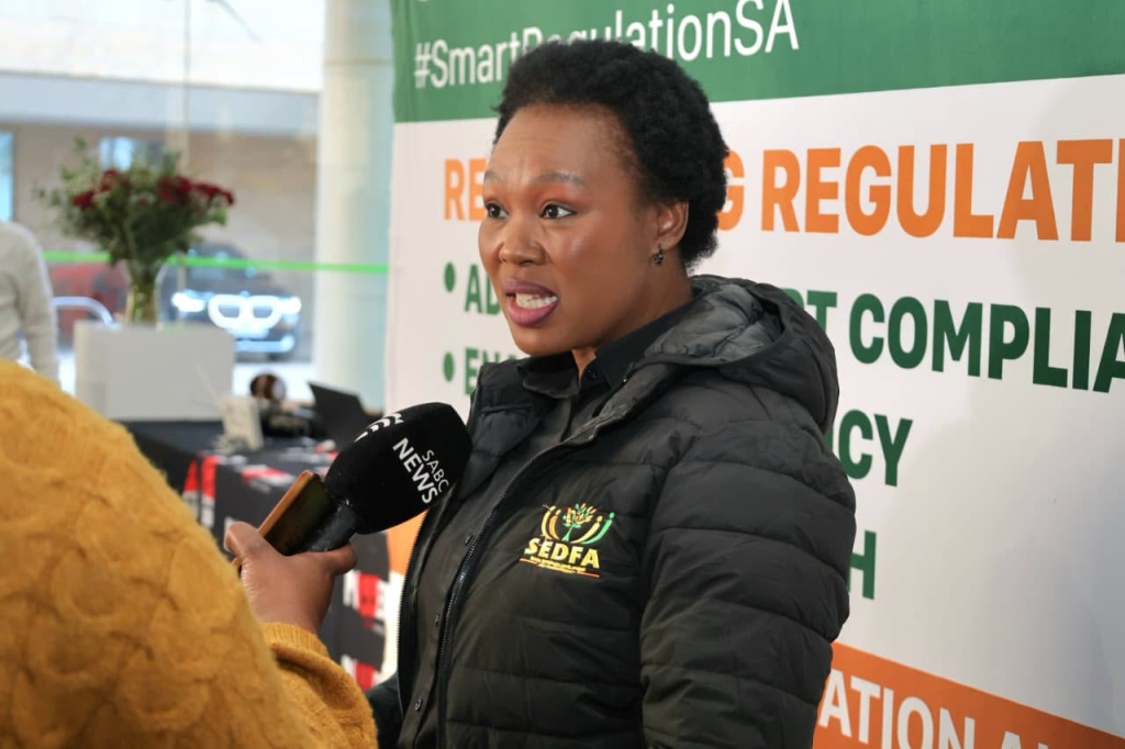 Minister of Small Business Development, Stella Tembisa Ndabeni.
