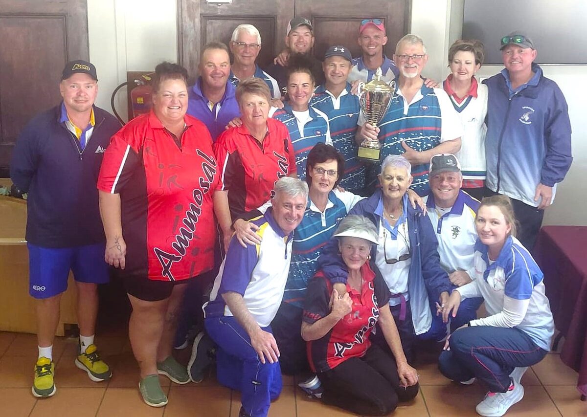 Team members of Northern Cape Bowls.