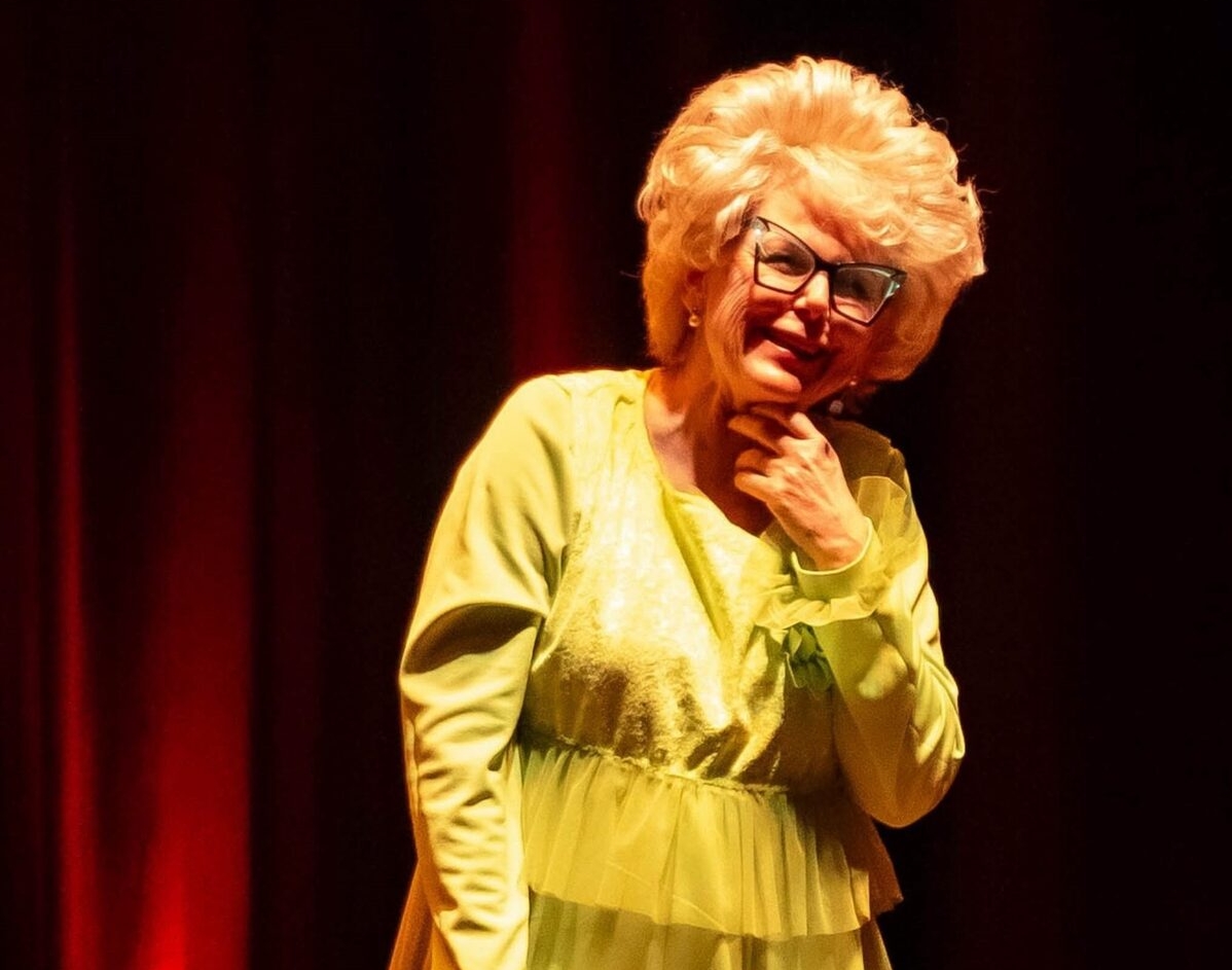 Margit Meyer-Rödenbeck in Ouma en die ou koeie.
