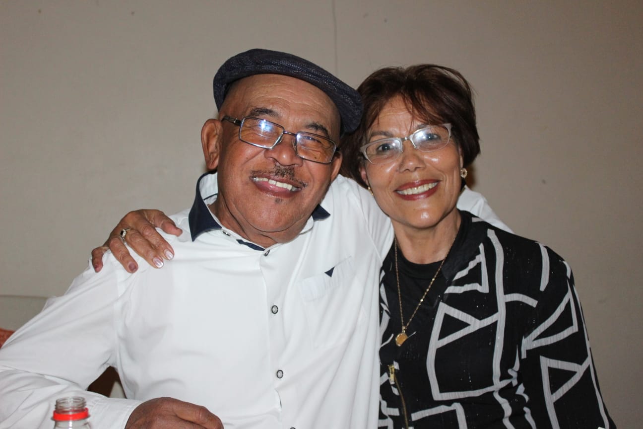 meritus ds. Laggie Willemse en sy aantreklike vrou Mynie.