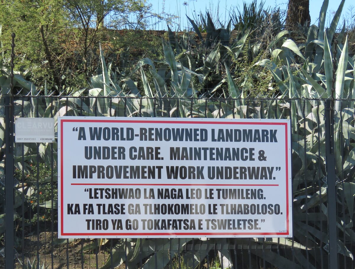 A World-renowned landmark under care
