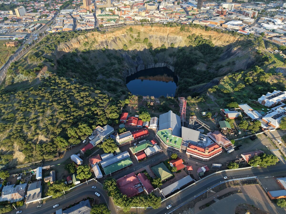 Kimberley's iconic Big Hole.