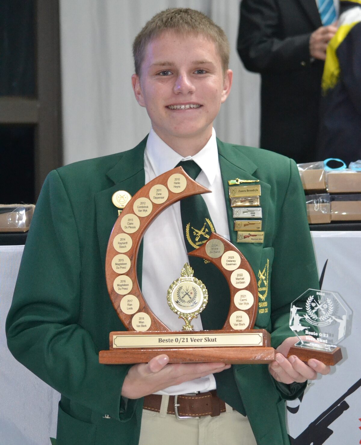 Zanru Broodryk, die beste o.21-veerskut vir 2026.