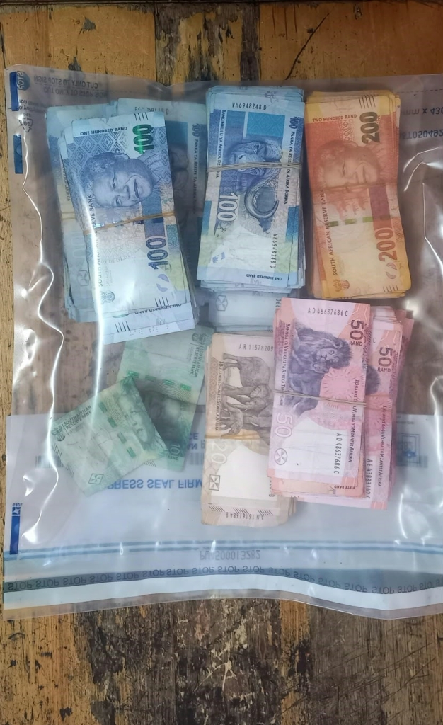 Nigerian male arrested for drug dealing and possession of suspected stolen goods.