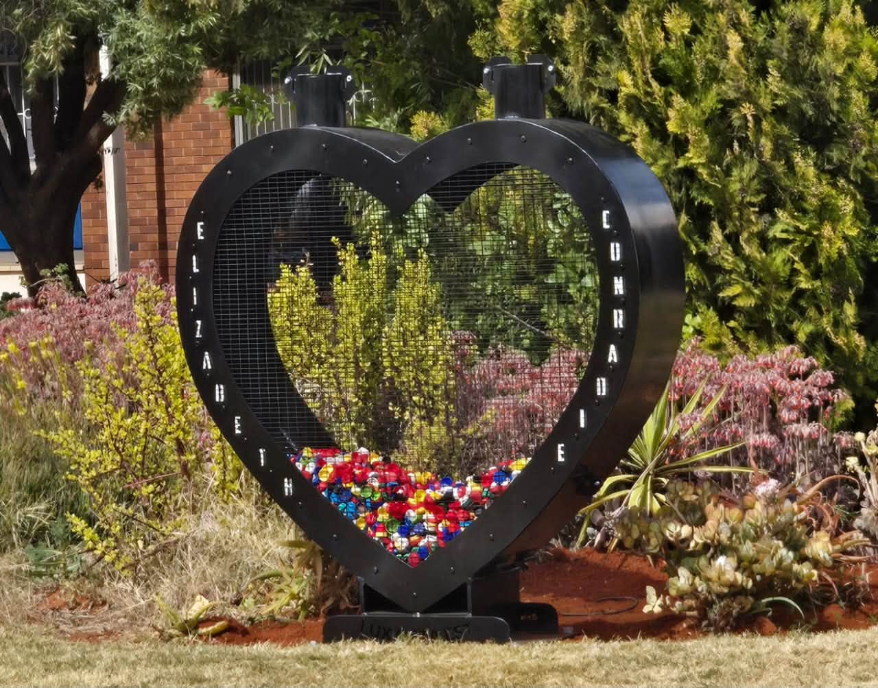 Elizabeth Conradie skool se hart vir Sweetheart Foundation.