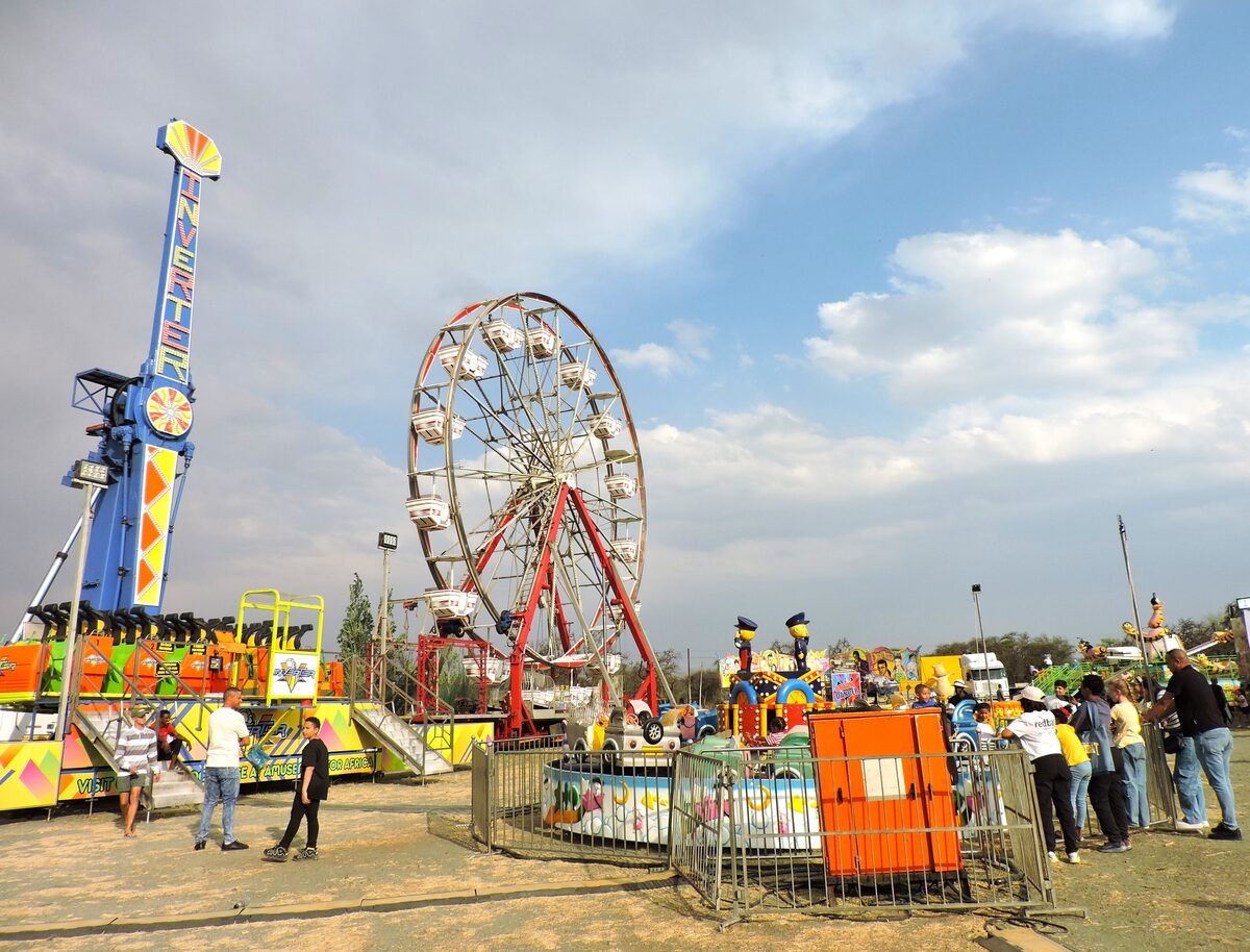 Deel van die pretpark op verlede jaar se Yonder Hartsfees.