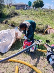 From abandoned land to thriving plot: Young woman inspires community