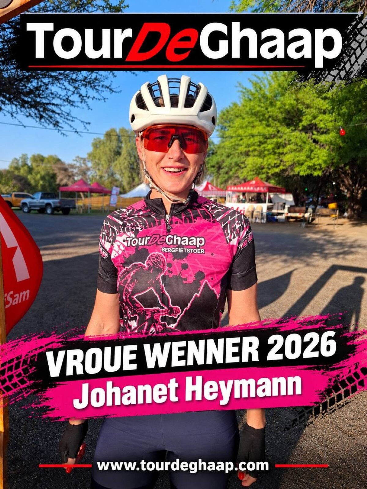 Johanet Heymann, wenner in die vroueafdeling.
