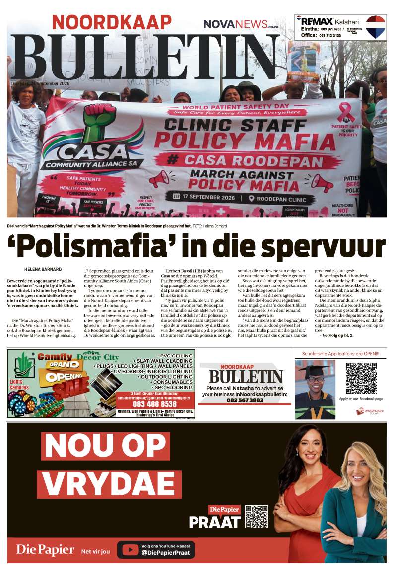 NoordkaapBulletin – E-publikasie 24 September 2026