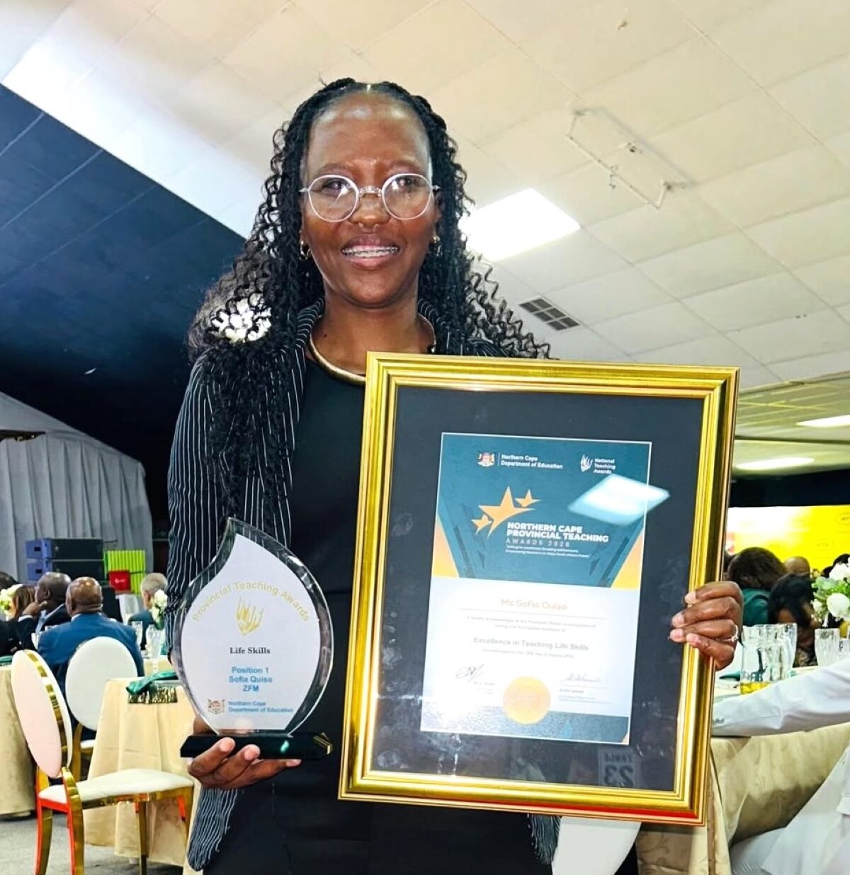 Sofia Quiso of the Keidebees Intermediate School in Upington.