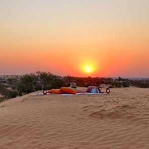 Kalahari-inspirasie ingeasem by tweede Van Zylsrus Kunsteweek