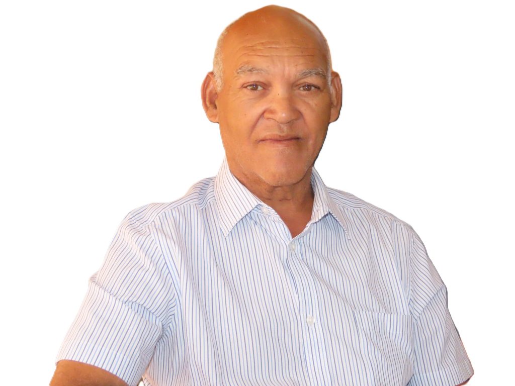 Die Kgatelopele-munisipaliteit se dorpsbestuurder, Willie Blundin.