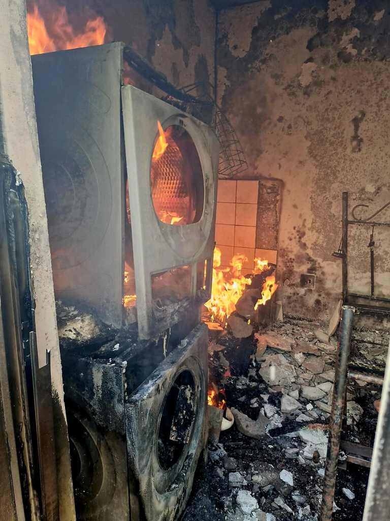House fire in Hadison Park