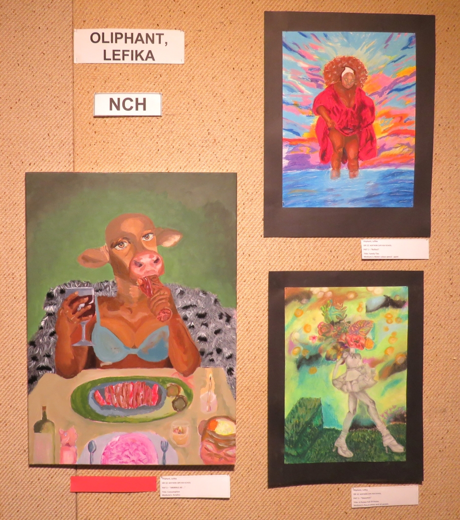 Kimberley Art Centre's annual Matric Art Exhibition at WHAG