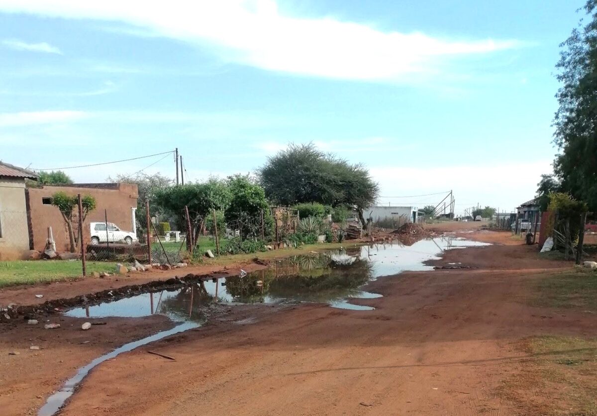 Strate in Mothibistad