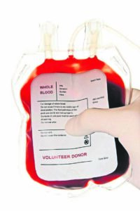 Give some blood and receive a gift