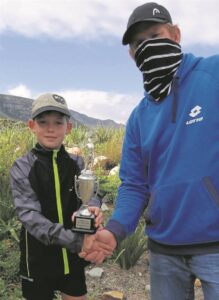 Kampioen op tennisbaan