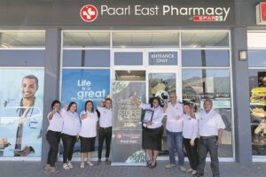 Dié Paarlse Spar-apteek bekroon as beste in streek