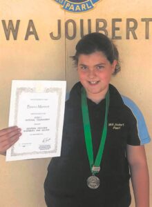 Bianca wen silwermedalje