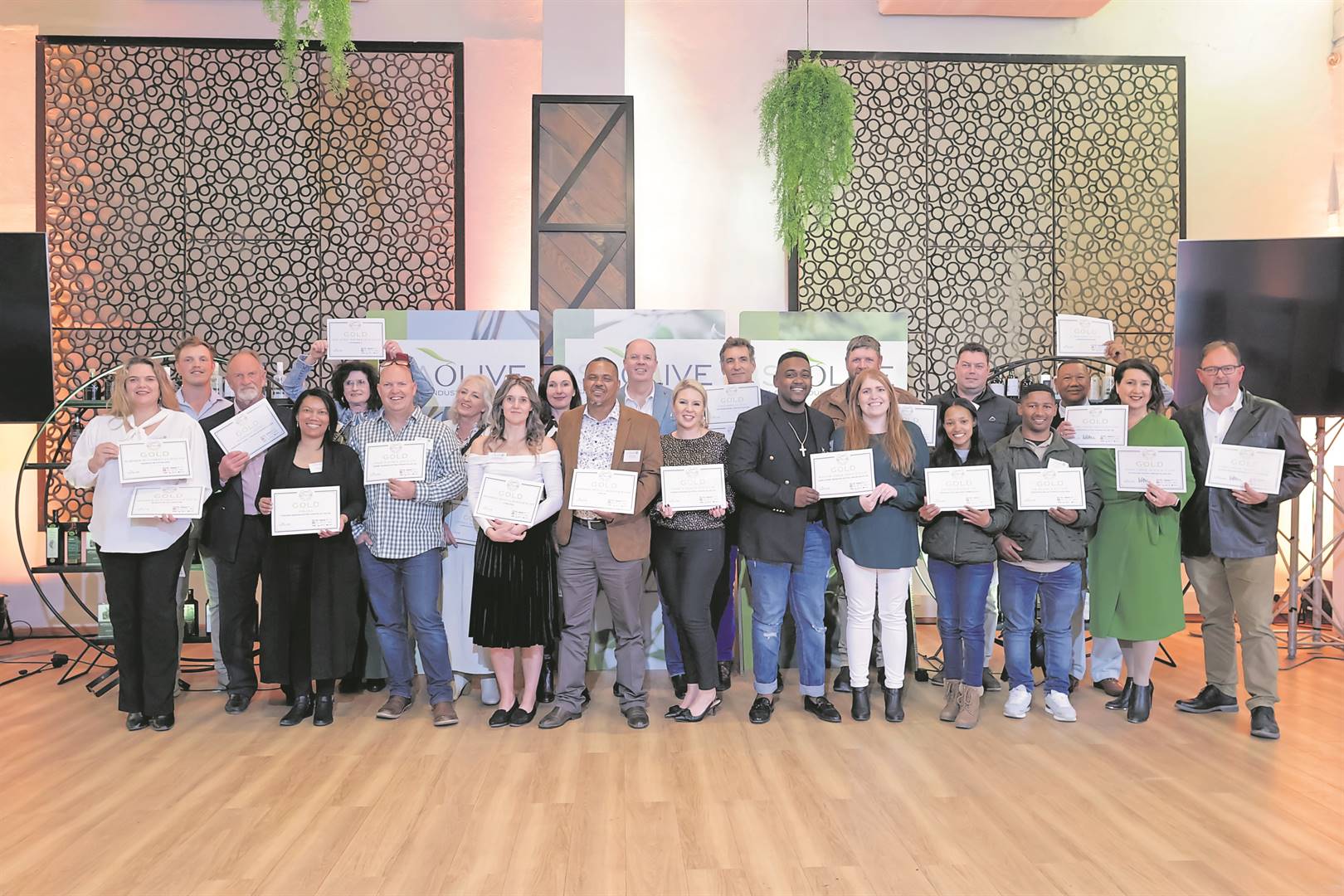 Beste SA olyfolies aangekondig