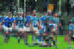 Blues rugbyspan wen Chicago Derby