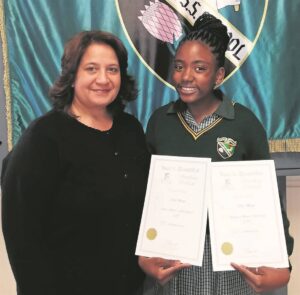 Gold at Paarl Eisteddfod