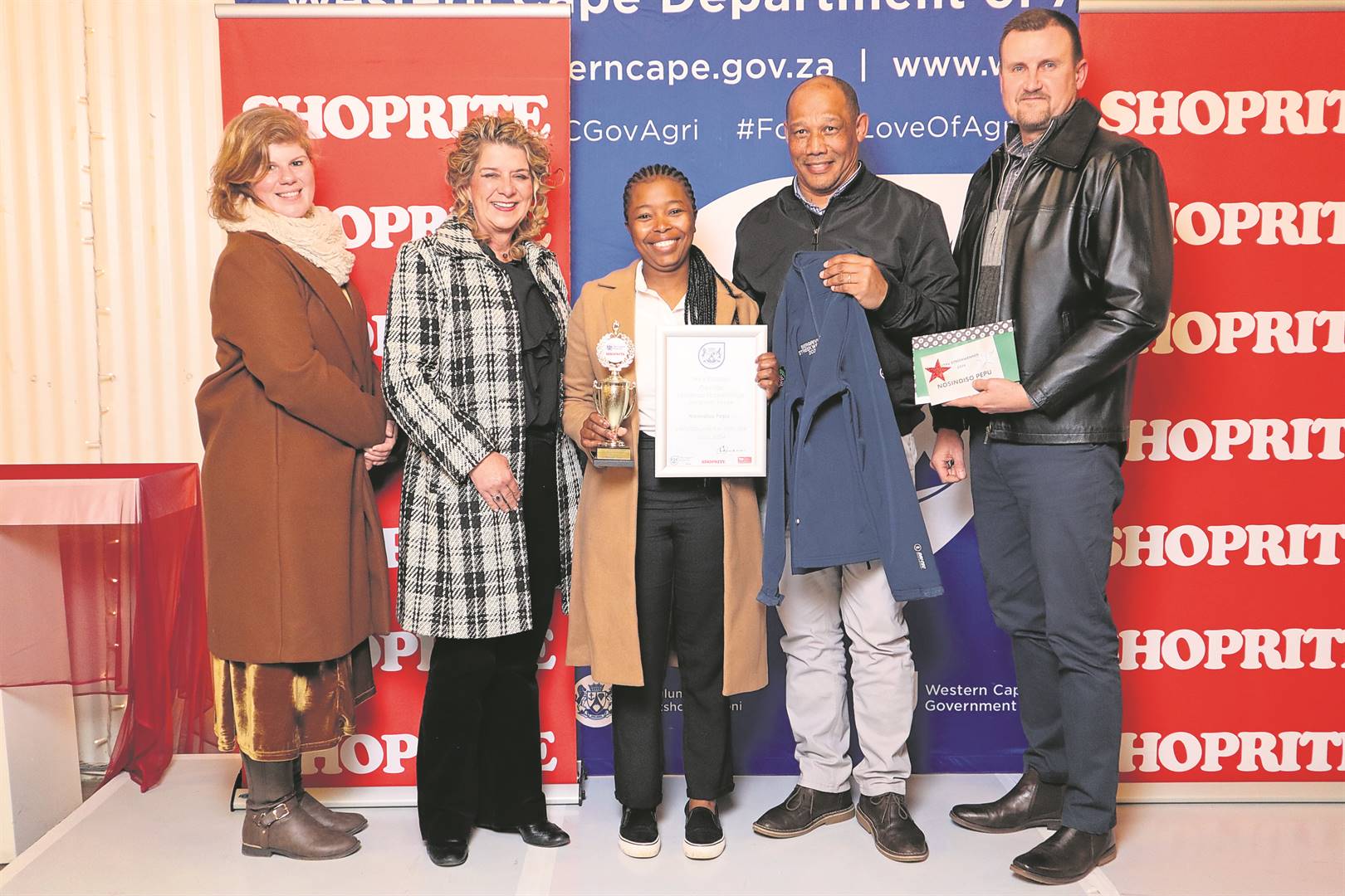 Bergrivier-landbouwerkers vereer