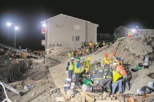 George-ramp nou stryd teen tyd om lewens te red