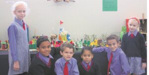 Recycling is encouraged at Courtrai Primary