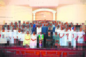 Aanneming-seremonie van VGK Huguenot