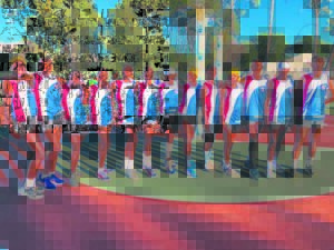 Mbekweni male netball team bag silver