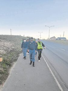 Beamptes stap strate vol