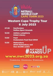 Netbal-toernooi: 16 spanne, 10 dae