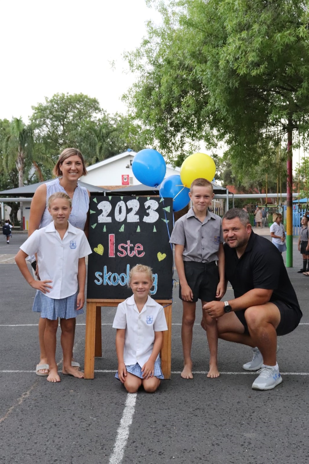 Thandi en Albertus Buckle sr. het gisteroggend hul