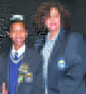 Leerder skryf vir haar ’n beurs los