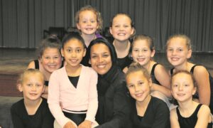 Bianca se ballerinas