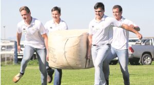 Swaar dra al aan die een kant