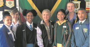 Learners on Rotary camp