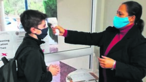 Safety first as learners return to classrooms