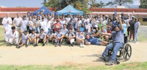 Studente hou sportdag