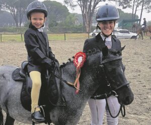 Little equestrienne