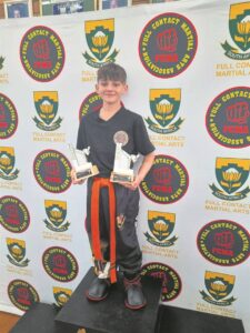 Full Contact Martial Arts silver medallist