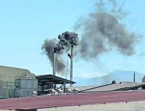 Black cloud from dodgy boilers